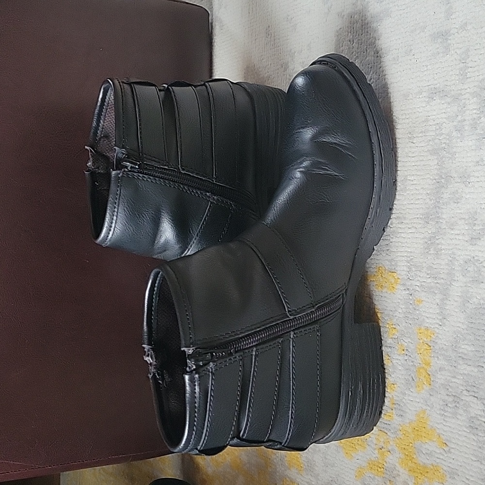 Women's BOC moto boots - Picture 7 of 9